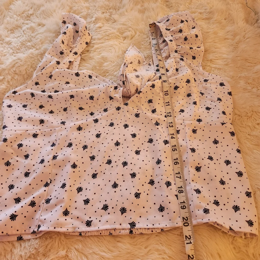 3 Large - X large Tops Red Floral White PINK